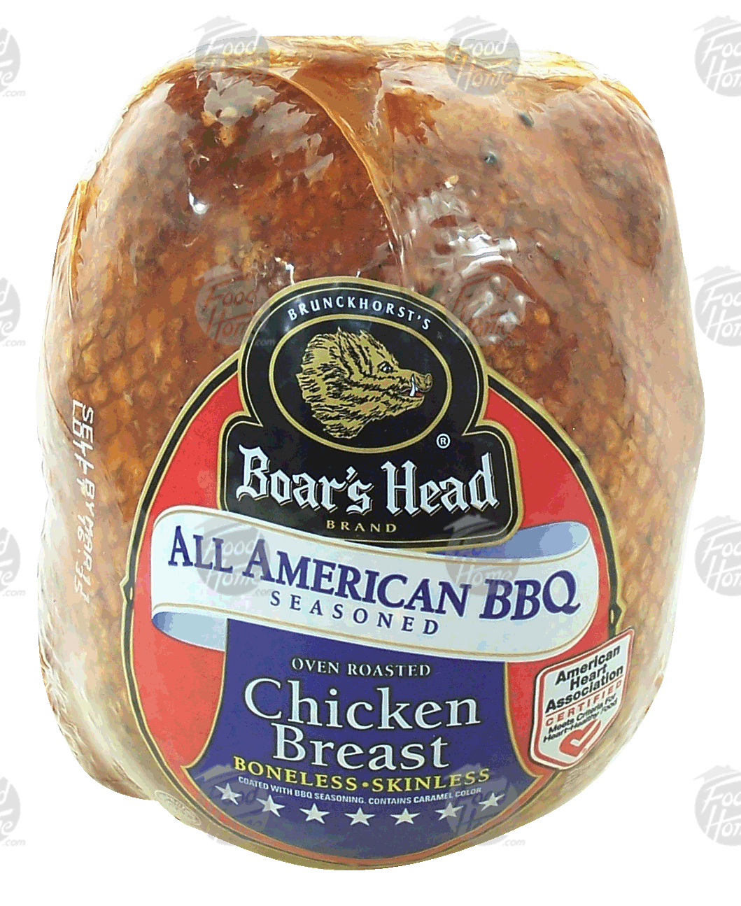 Boar's Head&nbsp;All American BBQ&nbsp;oven roasted seasoned chicken breast, boneless, skinless Full-Size Picture